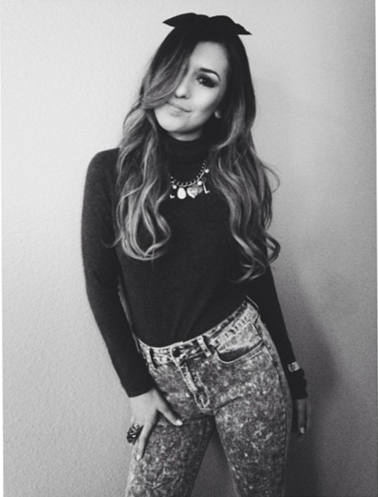 NOW AND THEN—28 Style Gurus Show Us Their First Instagram Photos 110 thatgalvall - then