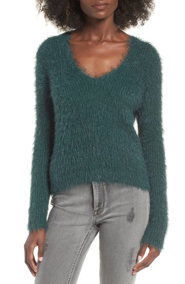 These Are The Trending Sweater Styles College Students Are Wearing 23 fuzzy-sweater