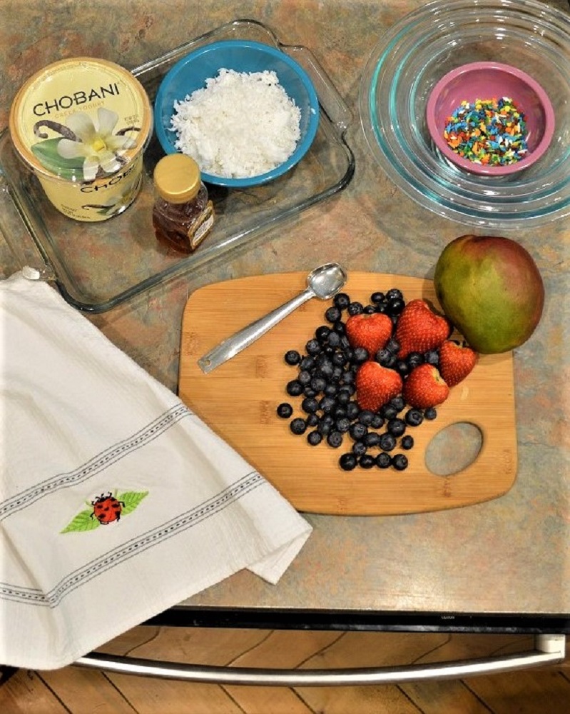 How To Make Unicorn Yogurt Bars With Your Grammy 11