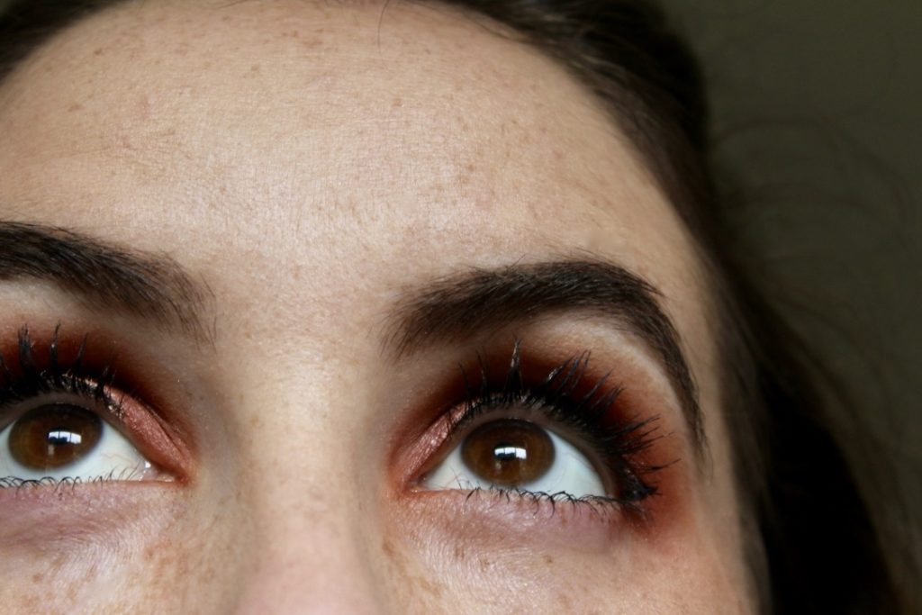 The final product of this eyeshadow how-to. 