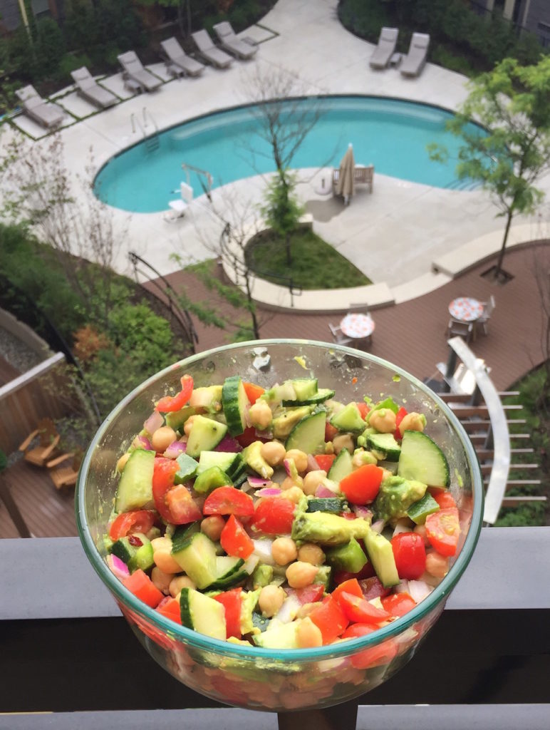How to Make Your Own Vegan Chickpea Summer Salad 8