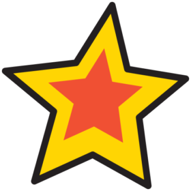 star - College Fashionista star