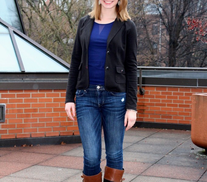 STYLE ADVICE OF THE WEEK: What's Black, Blue, and Brown All Over? 1