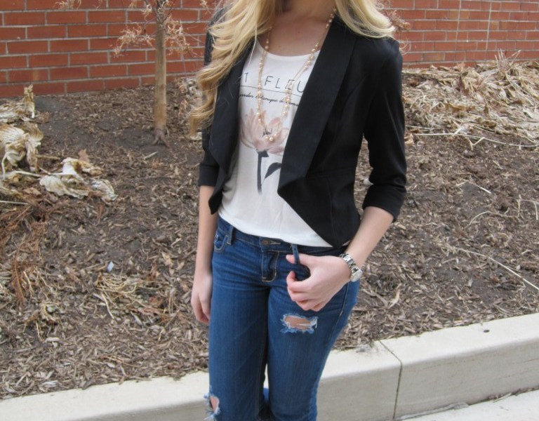 STYLE GURU STYLE: Little Black Blazer 1