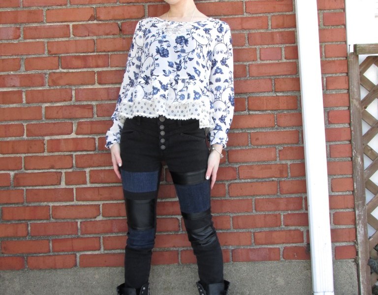 STYLE GURU STYLE: Jump Into Spring With Black, White and Blue 1