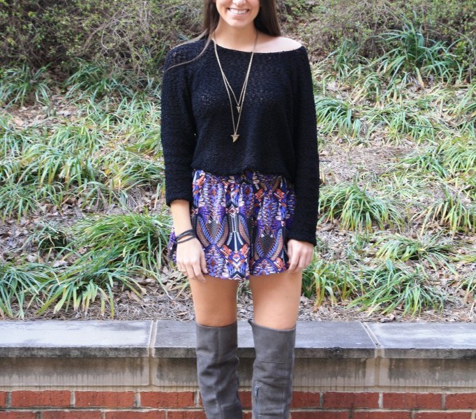 report over the knee boots