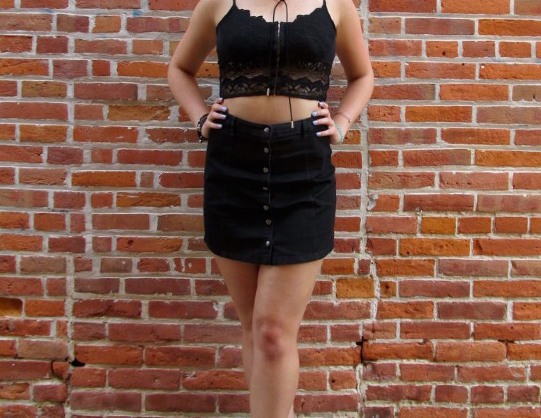 STYLE GURU STYLE: When Feminine Meets Edgy 1