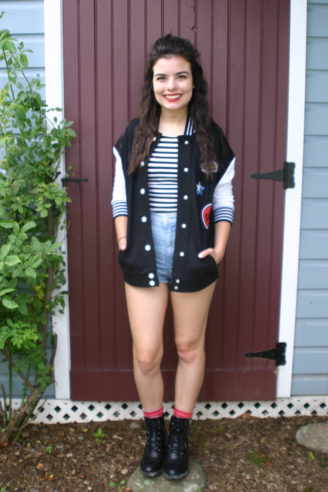 STYLE GURU STYLE: Stripes, Red and Bomber Jacket