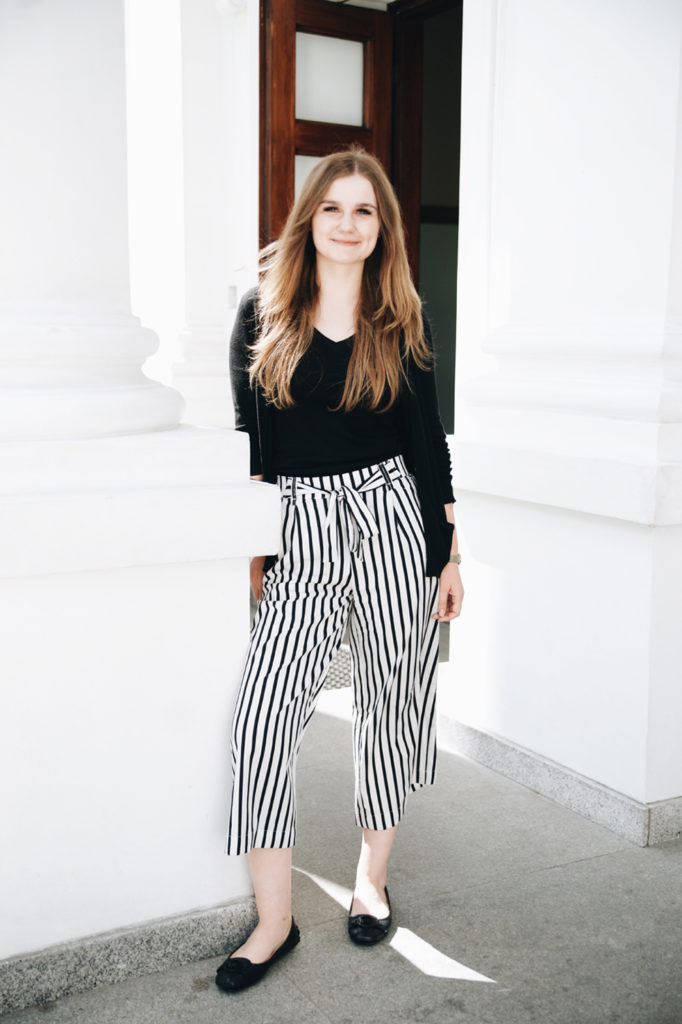 FASHION FROM ABROAD: Classy Black and Flashy White