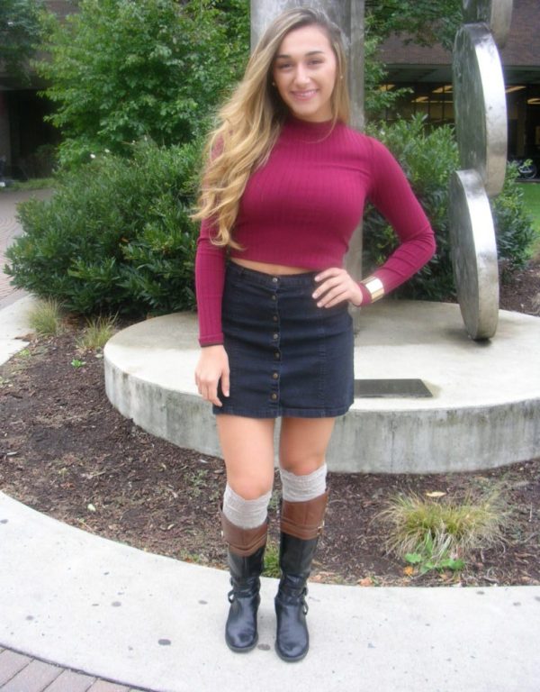 WHAT TO WEAR: Fall Doesn't Mean You Have to Ditch the Skirt 1