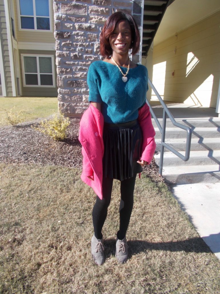 STYLE GURU STYLE: Sweaters and Pleather