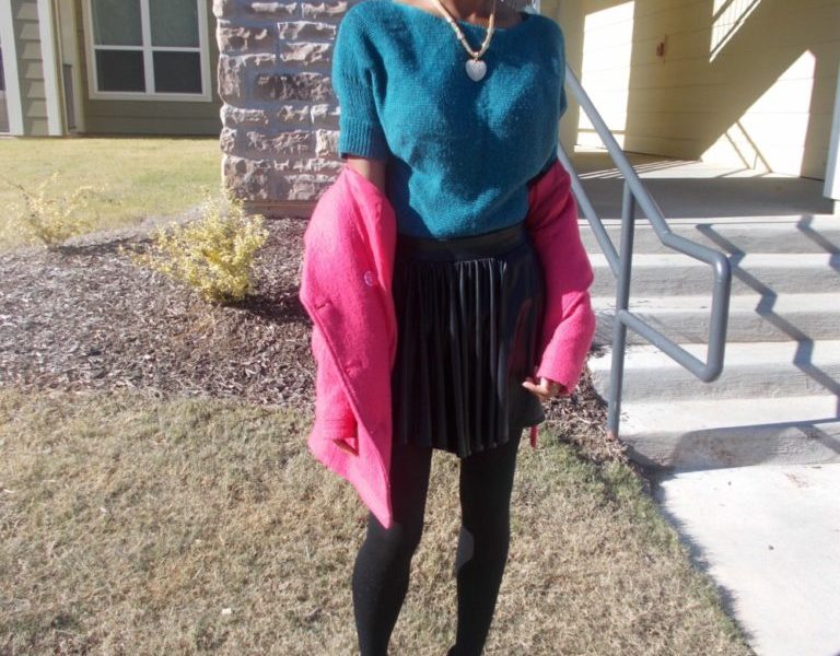 STYLE GURU STYLE: Sweaters and Pleather 1