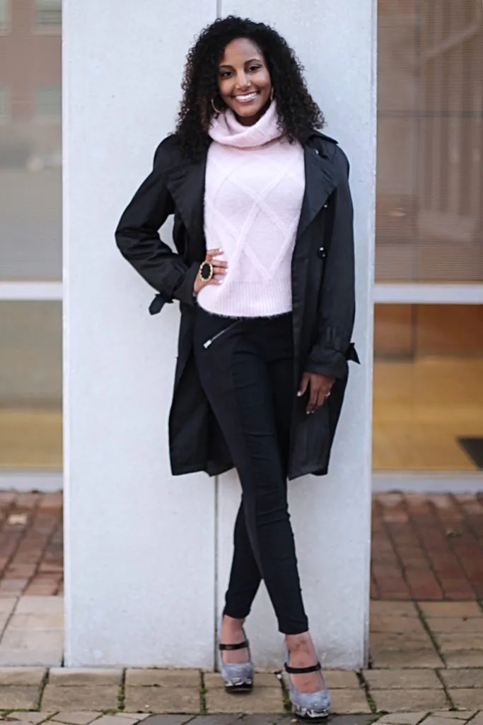 STYLE GURU STYLE: Edgy and Chic With a Pop of Pink