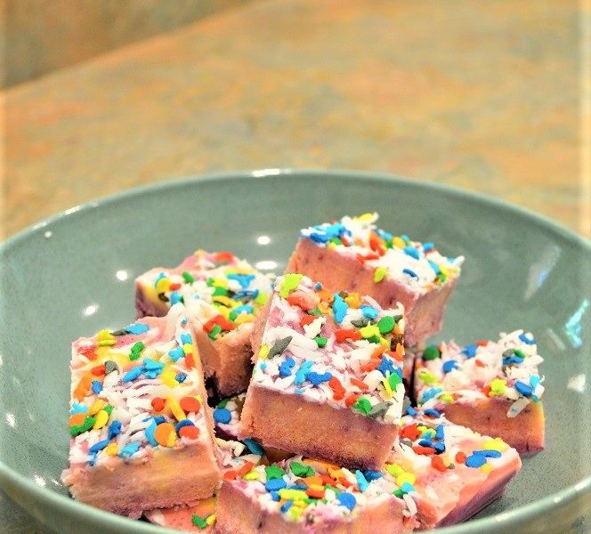 How To Make Unicorn Yogurt Bars With Your Grammy 1 Unicorn Bark