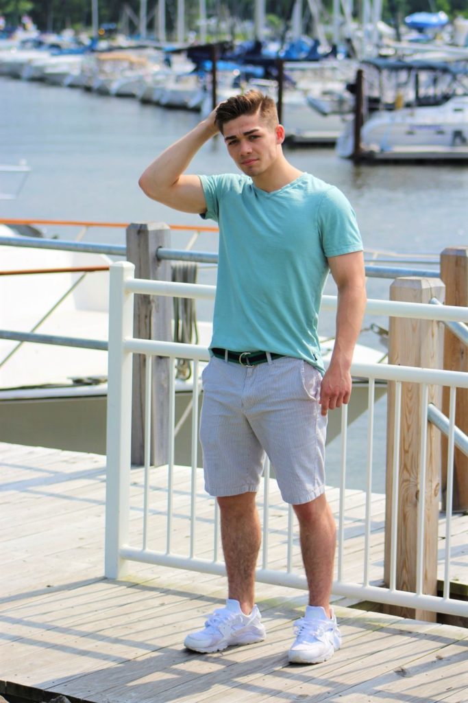 Boys, Belts, and Bright Colors for Summer