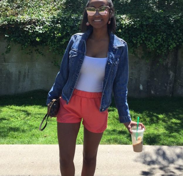 How I Style Bright Shorts for Summer 1