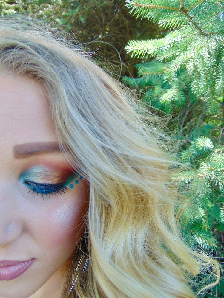 Bright and Bold—Easy Music Festival Makeup