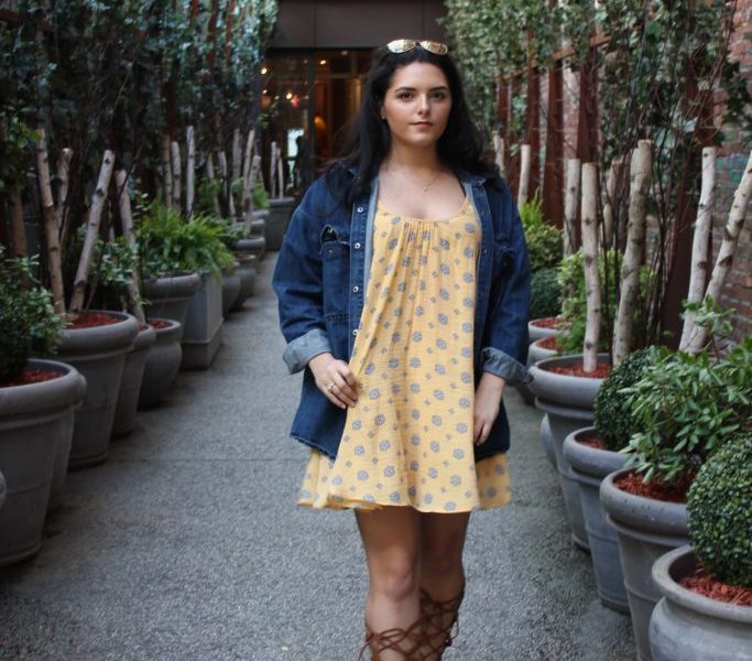 Sundresses and Gladiators Are the Perfect Contrast 1