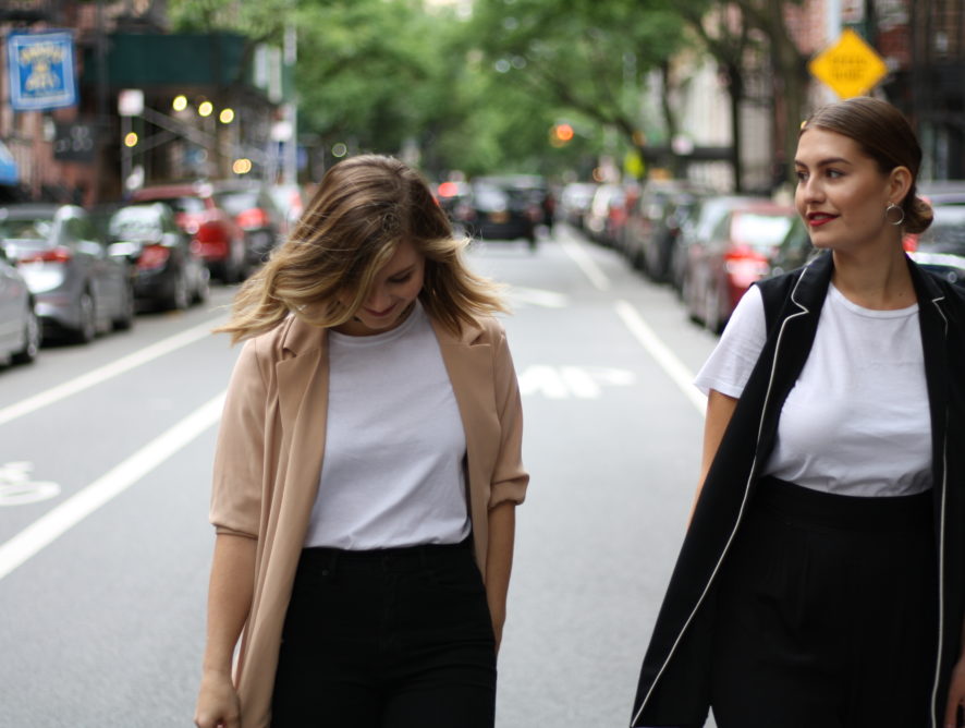 3 Ways to Rock a Basic White T-shirt This Semester