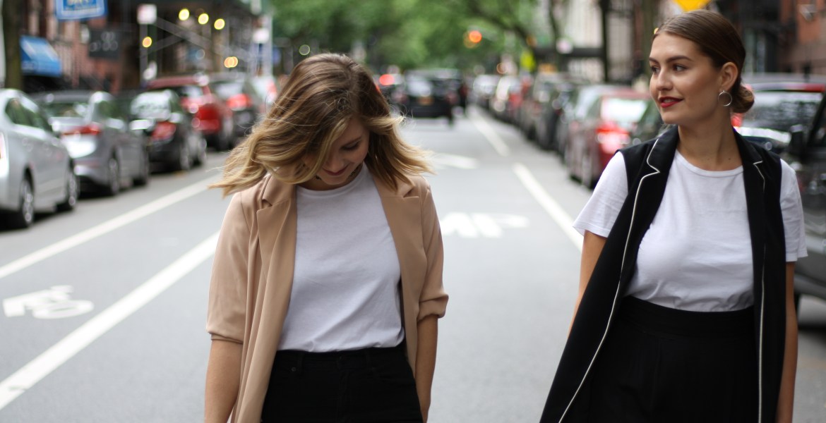 3 Ways to Rock a Basic White T-shirt This Semester 1