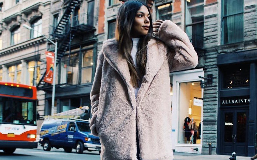 A Faux-Fur Coat Is the Secret to Your Winter #OOTD
