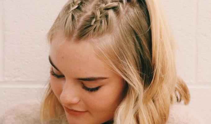 french braid hairstyle
