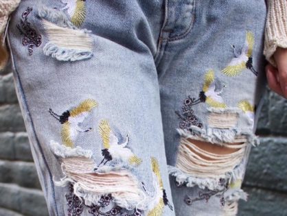 How to Style Embellished Jeans, Because 