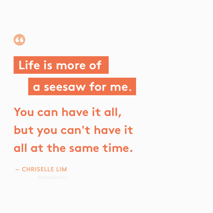 “Balance Is All Mental”: Chriselle Lim on Beating Burnout in a Digital Career 4
