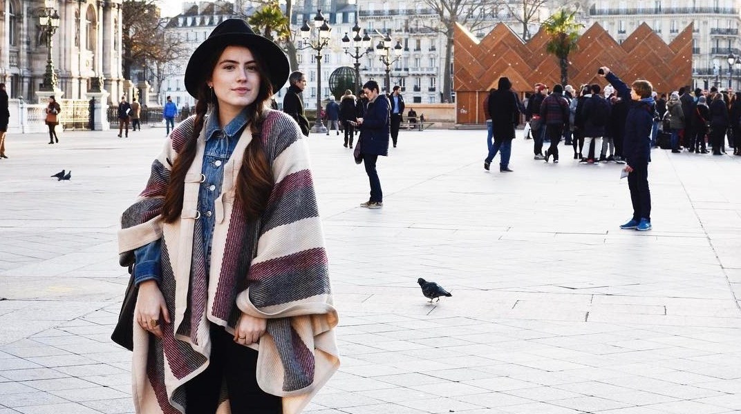 How to Wear a Blanket Scarf