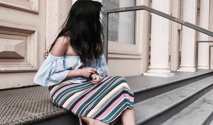 Pastel Skirt and Top