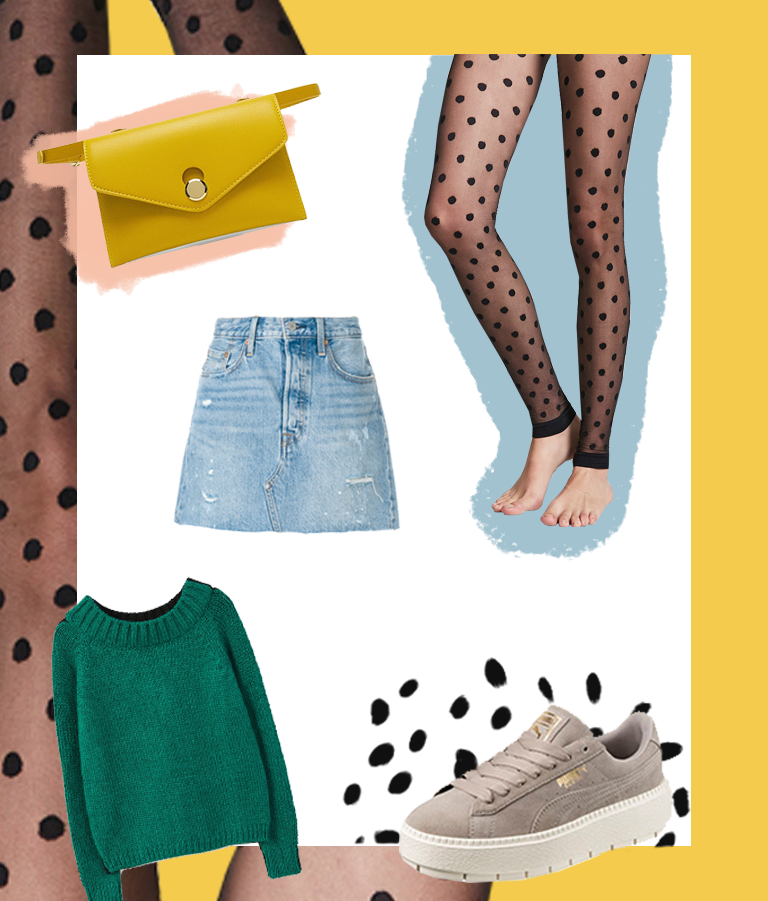 If Black Tights Bore You, Try These 5 Outfits Instead 11
