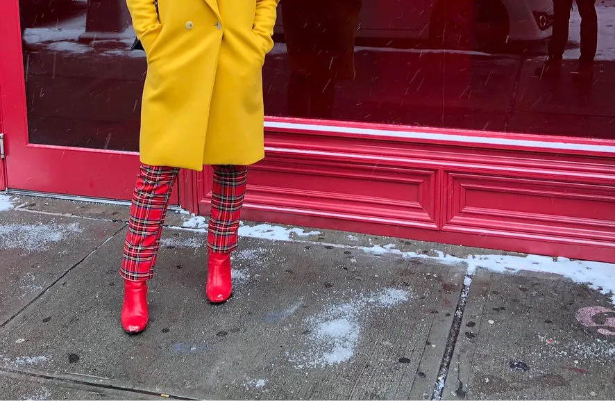 5 Outfits That Prove You Can Wear Red Boots With Pretty Much Anything