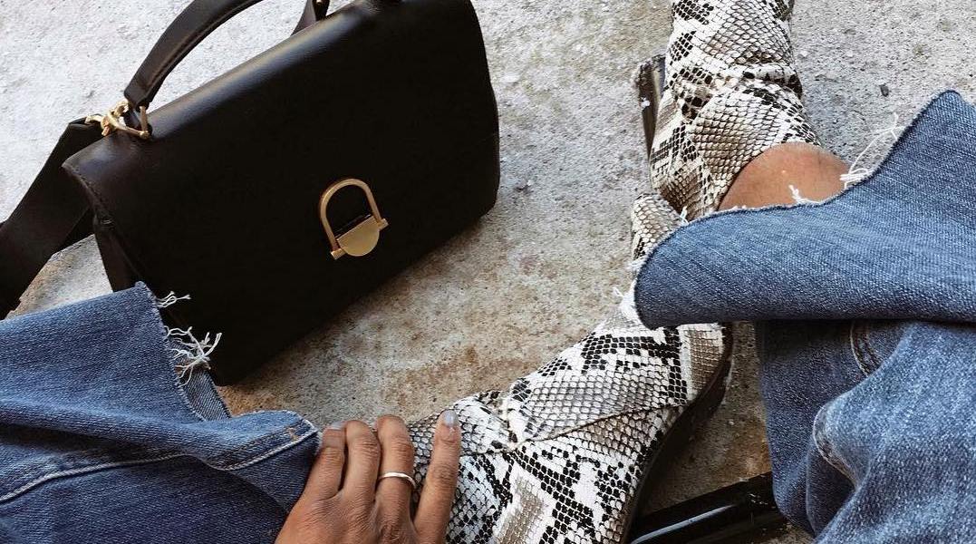 Denim Culottes and Booties