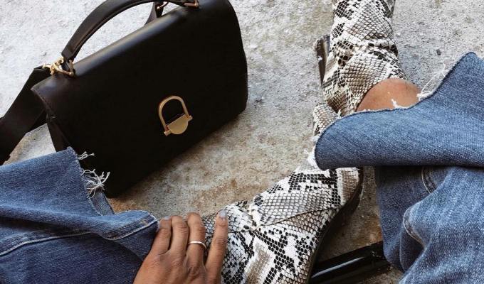 Denim Culottes and Booties