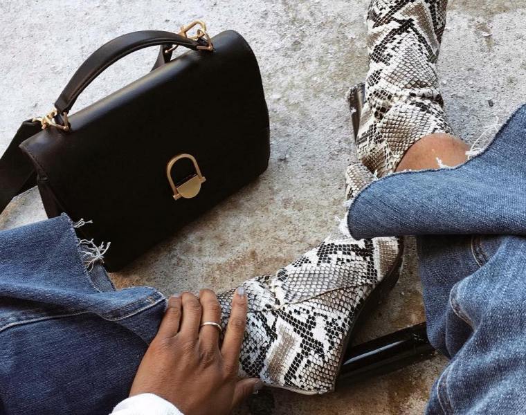 Denim Culottes and Booties