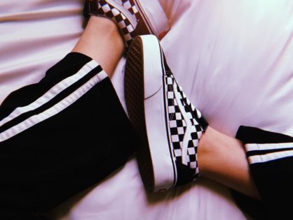 cute checkered vans