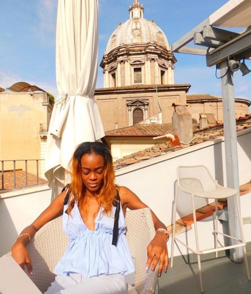 Mixed Print Italian Study Abroad Outfit