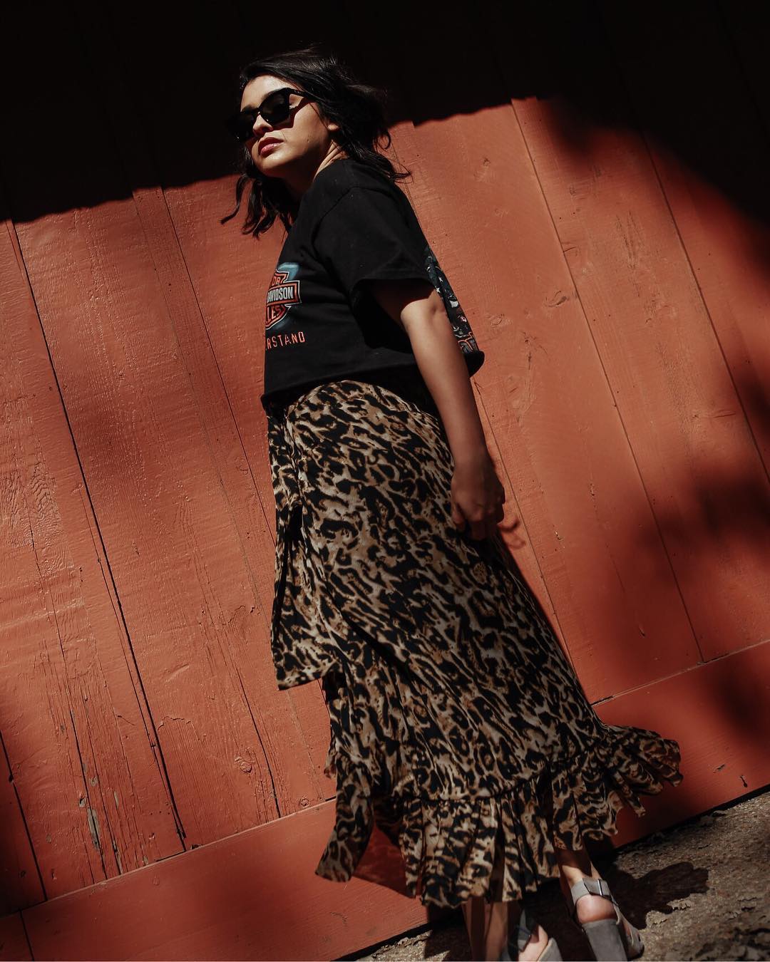 How To Wear Animal Print For Fall Midi
