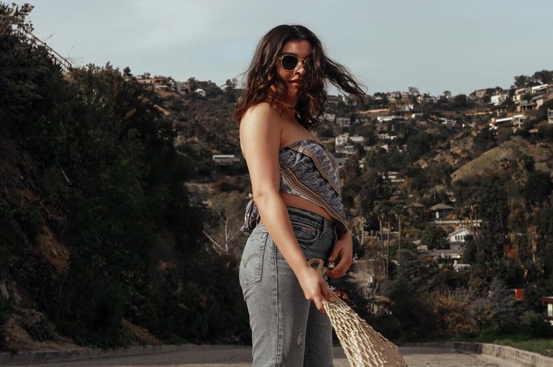 7 Scarf-As-Top Outfits to Get You Through the Last Few Weeks of Summer