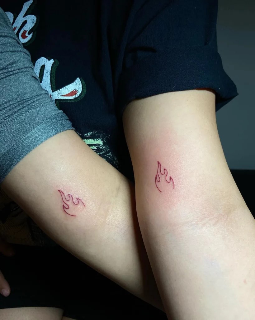 111 Unique Twin Flame Tattoo Ideas That Are Actually Irresistible  Twin  Flames Universe