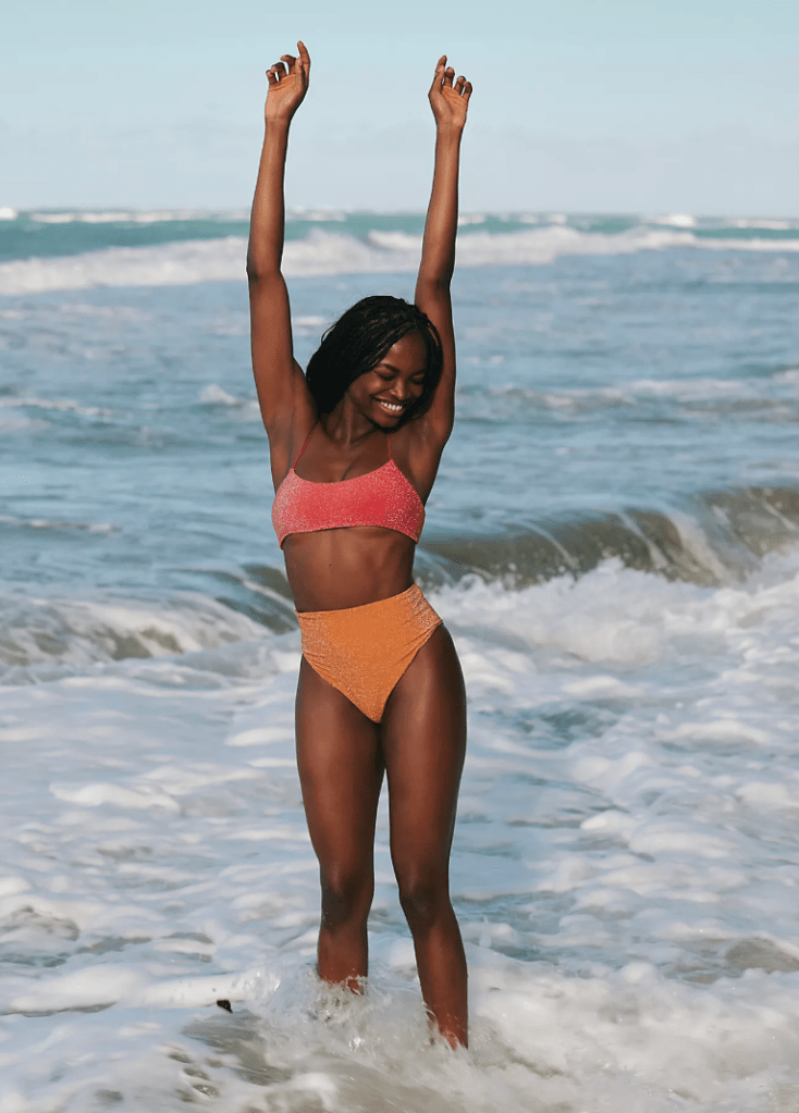 Super high waisted swimsuits on sale