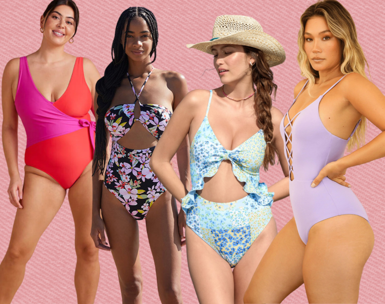 one piece swim suits