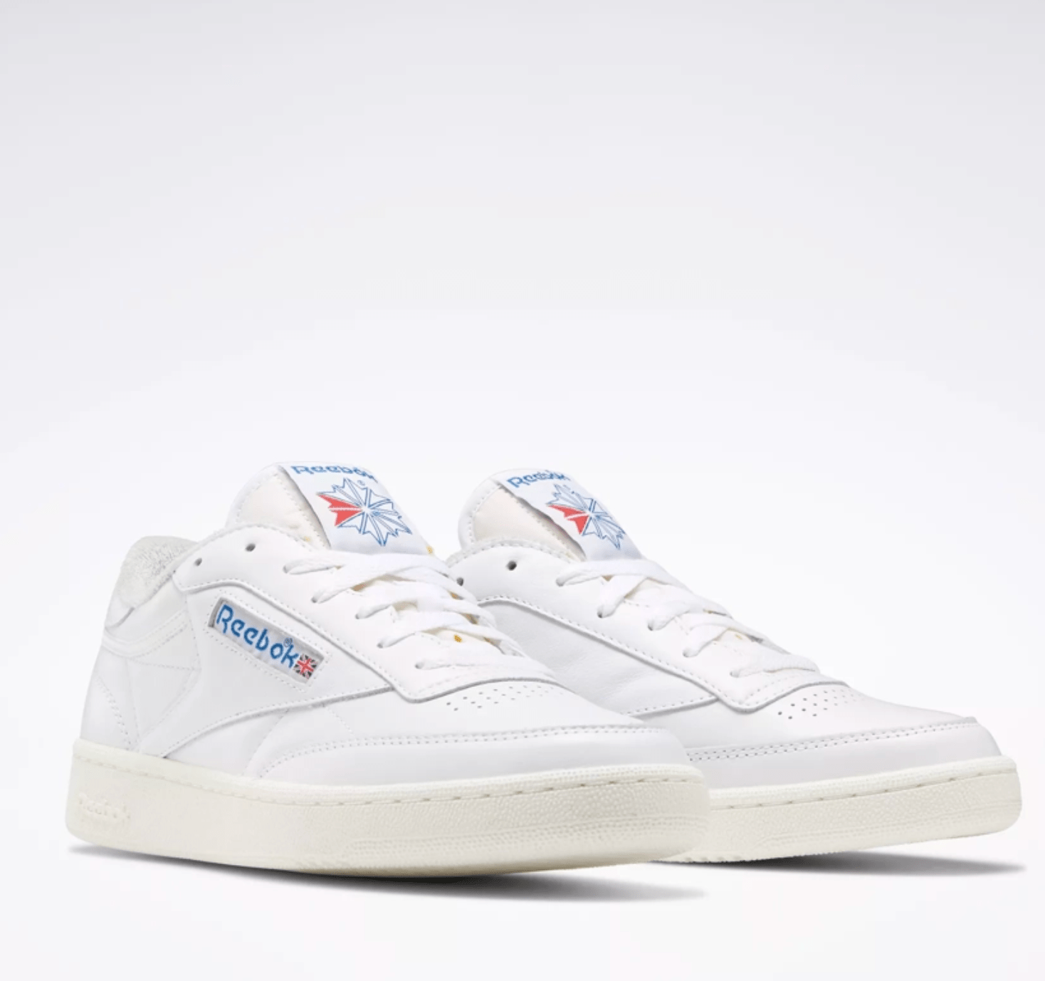 white sneakers