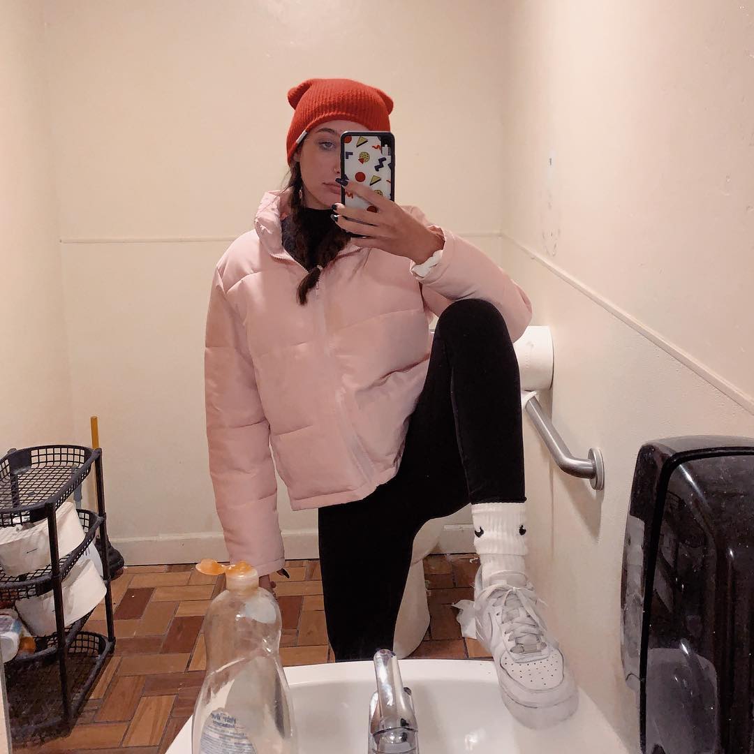 Sherpa jacket emma chamberlain store
