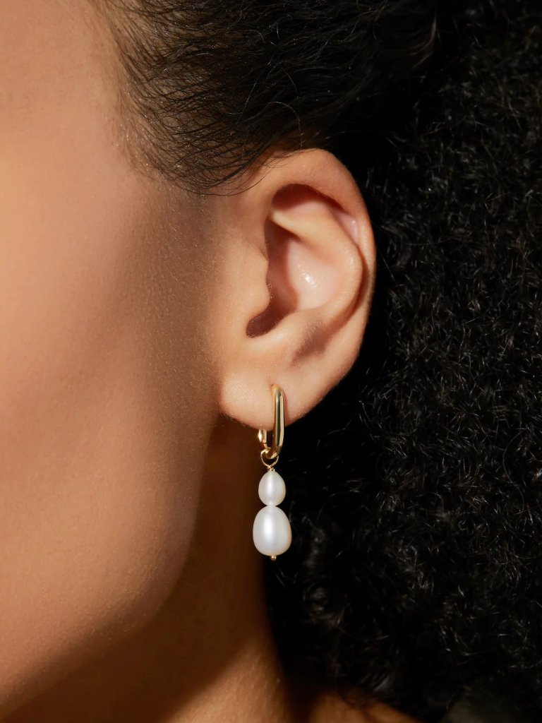 Ana luisa deals pearl earrings