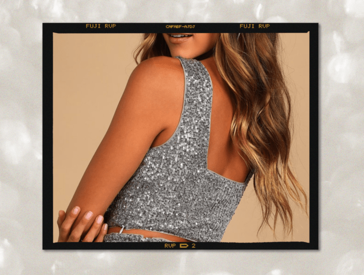 NYE crop top header