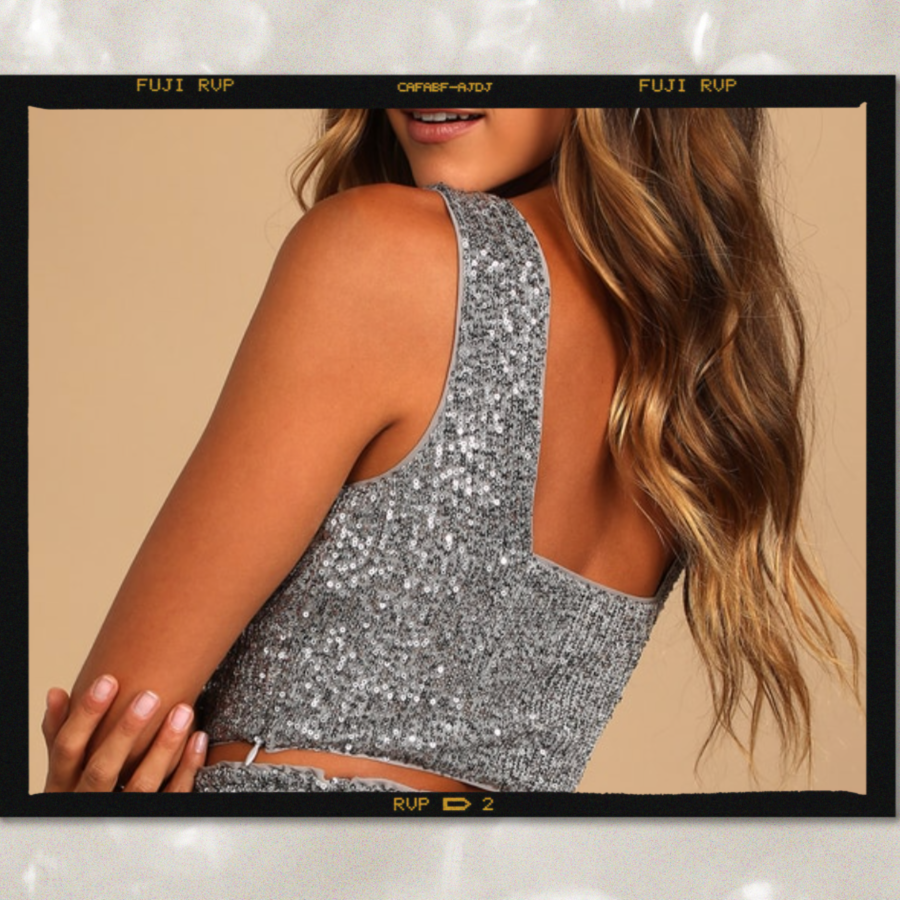 NYE crop top header